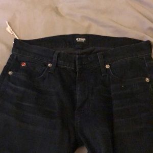 Hudson flared jeans.